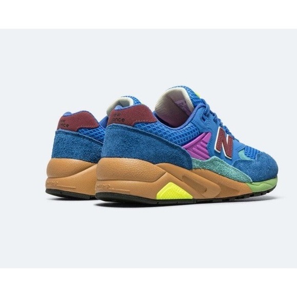 New Balance 580 Sneakers Mens 8.5 Wmns 10 Atlantic Blue Multi-Color MT580HSB NEW - Picture 3 of 12
